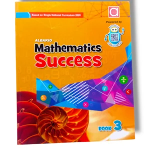 Albakio Mathematics Success 3 book cover – Grade 3 math workbook for kids
