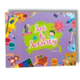 Albakio Art & Activity 3 book cover – Creative learning book for kids