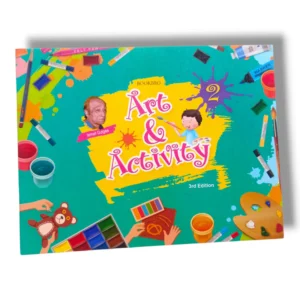 Albakio Art & Activity 2 book cover – creative art book for kids
