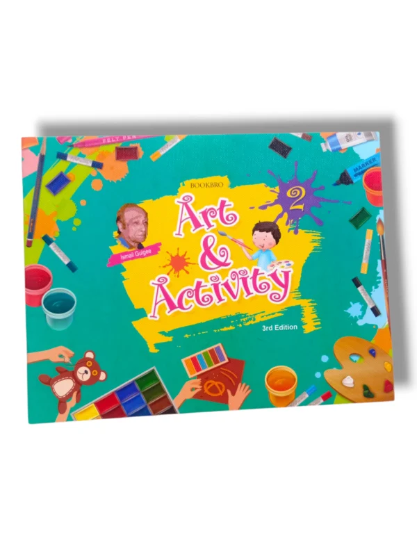 Albakio Art & Activity 2 book cover – creative art book for kids