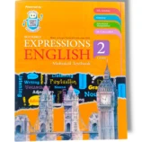 Albakio Expression English 2 book cover – English workbook for Grade 2 students