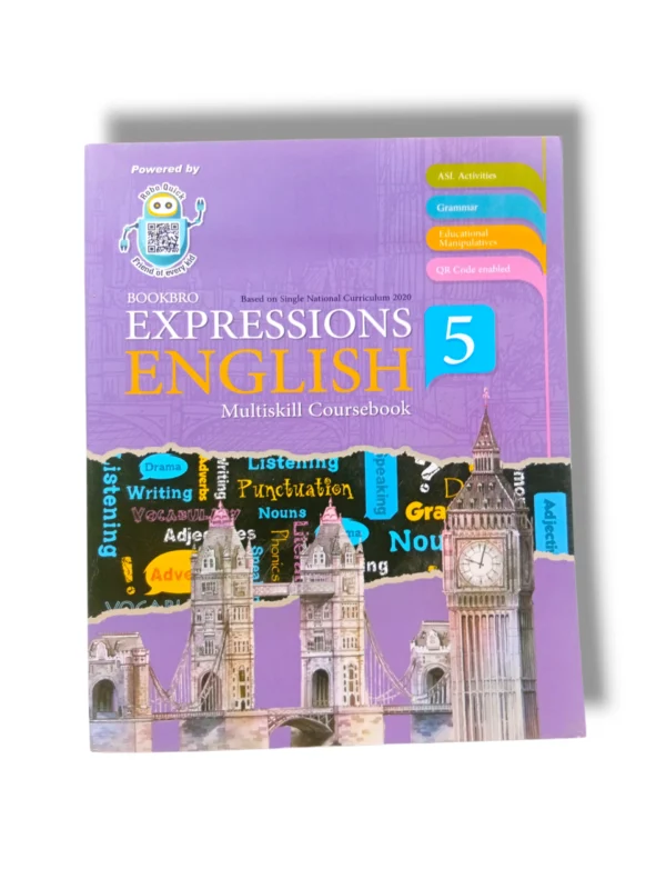 Albakio Expression English 5 book cover – English learning for Grade 5
