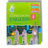 Albakio Expression English 4 book cover – English grammar and writing for kids