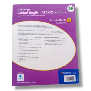 Inside Pages of Cambridge Global English APSACS Activity Book 5