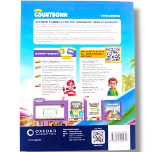Back cover of Oxford Countdown 1 primary mathematics workbook