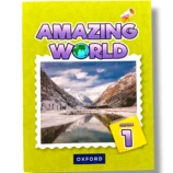 Front cover of Oxford Amazing World 1 social studies book for kids