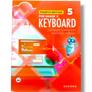 Front view of Oxford Keyboard 5 sleek wireless backlit keyboard with silent keys