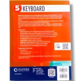 Back and angled view of Oxford Keyboard 5 wireless backlit silent keyboard