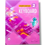 Front view of Oxford Keyboard 2 wireless mechanical keyboard with RGB backlight