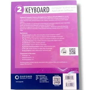 Back and angled view of Oxford Keyboard 2 mechanical keyboard with RGB backlight