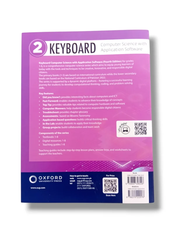 Back and angled view of Oxford Keyboard 2 mechanical keyboard with RGB backlight