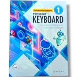 Front view of Oxford Keyboard 1 wireless, backlit ergonomic keyboard