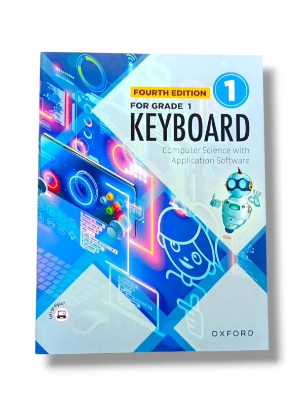 Oxford Keyboard 1 Front View Front view of Oxford Keyboard 1 wireless, backlit ergonomic keyboard