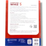 Back cover of Oxford Computer WHIZ 5 advanced ICT and coding book