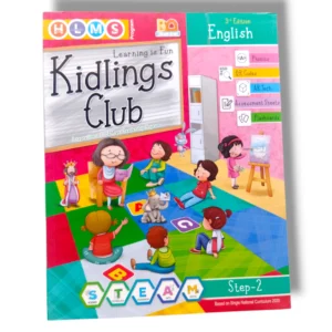 Albakio Kidlings Club English Step 2 Learning Kit Display