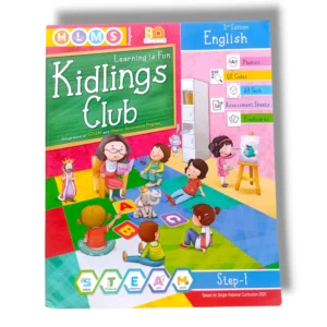 Albakio Kidlings Club English Step 1 Kit Box Front