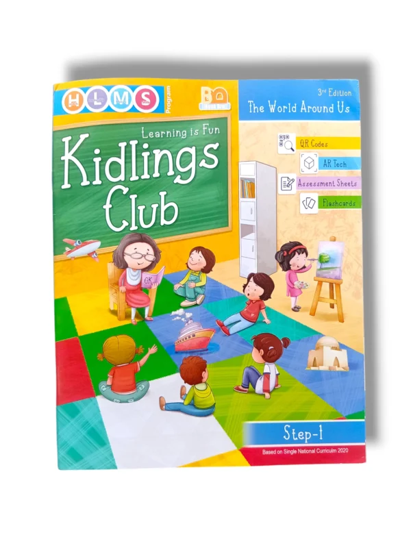 Albakio Kidlings Club GK Step 1 Educational Kit Albakio Kidlings Club GK Step 1 Box Front View