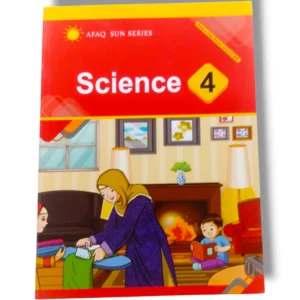 Afaq Sun Science 4 Book Front Cover