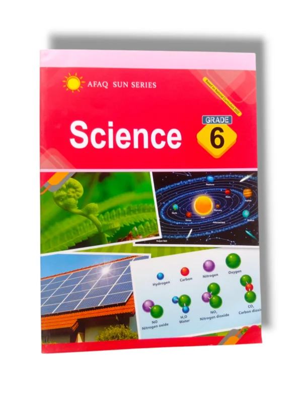 Afaq Sun Science 6 Book Front Cover