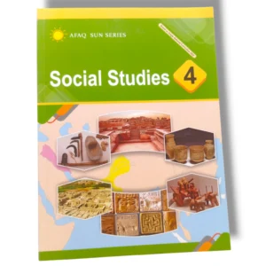 AFAQ Sun Social Studies 4 English Medium Front Cover