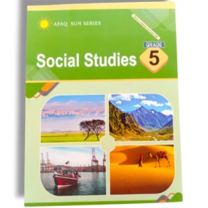 AFAQ Sun Social Studies 5 English Medium Book Cover