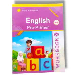 AFAQ Sun English Pre Premier Workbook 2 Cover Page