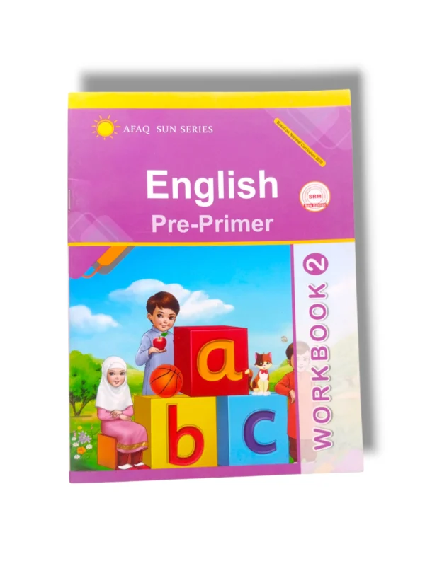 AFAQ Sun English Pre Premier Workbook 2 Cover Page