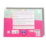 Inside pages of AFAQ Sun Visual Arts Beginner Book with art activities