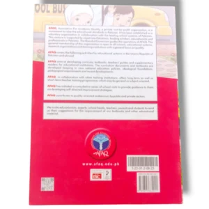 Inside pages of AFAQ Sun Social Studies Beginner Book with maps and activities