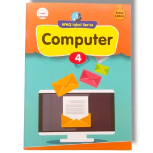 Afaq Iqbal Computer 4 Book Front Cover