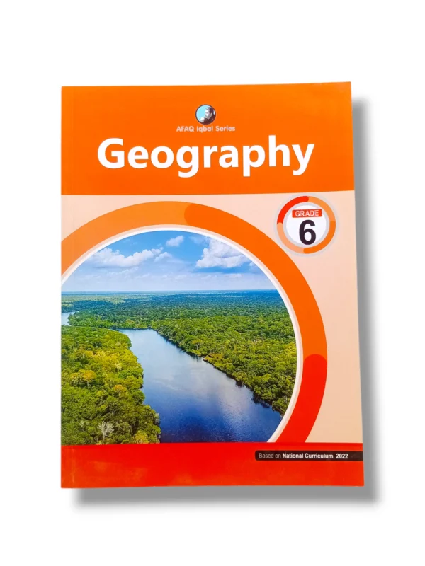 Afaq Iqbal Geography 6 Book Front Cover