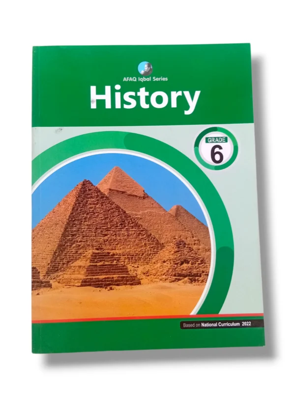 Afaq Iqbal History 6 Front Cover – AFAQ Grade 6 History Book
