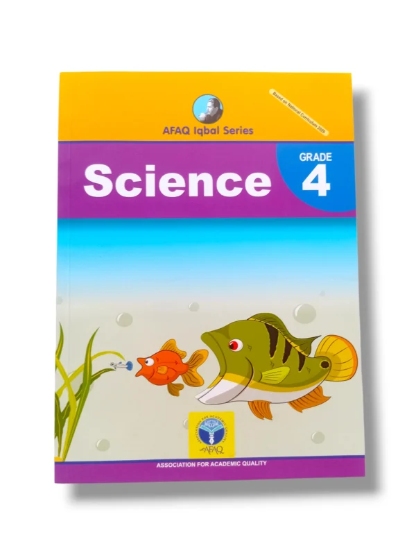 Afaq Iqbal Science 4 front cover