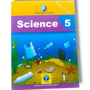 Afaq Iqbal Science 5 textbook front cover