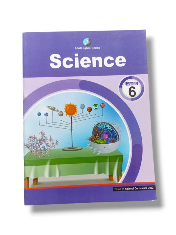 Afaq Iqbal Science 6 Textbook Front Cover – Grade 6 Science