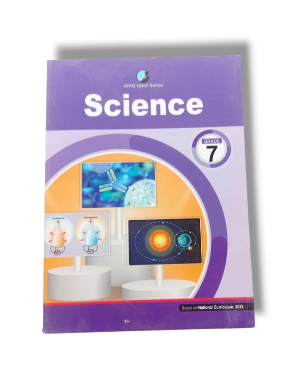 Afaq Iqbal Science 7 Textbook Front Cover – Grade 7 Science