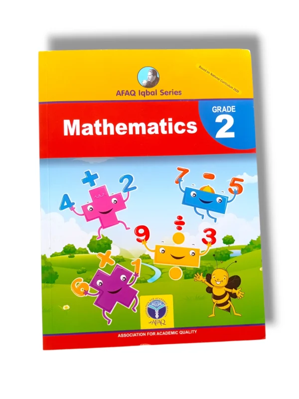 Afaq Iqbal Mathematics 2 textbook front cover