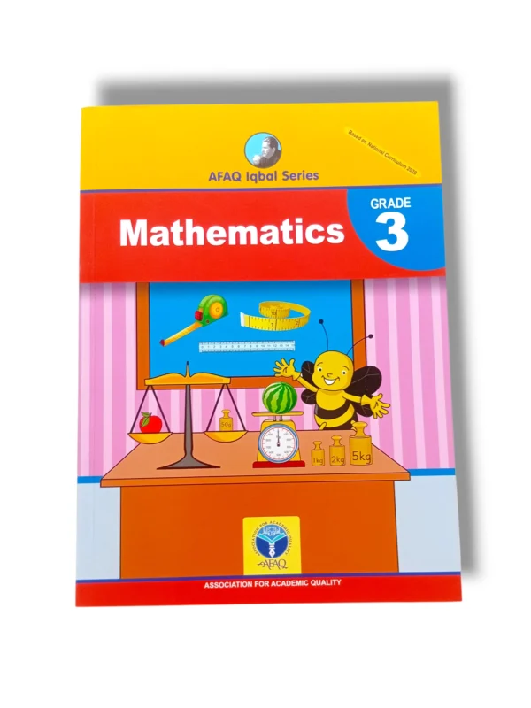 Afaq Iqbal Mathematics 3 textbook front cover