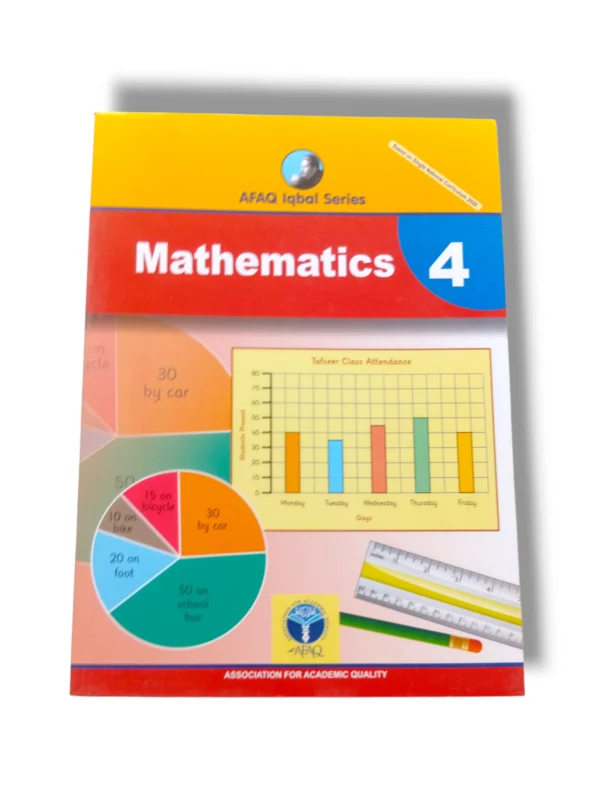 faq Iqbal Mathematics 4 textbook front cover