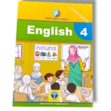 Afaq Iqbal English 4 textbook front cover