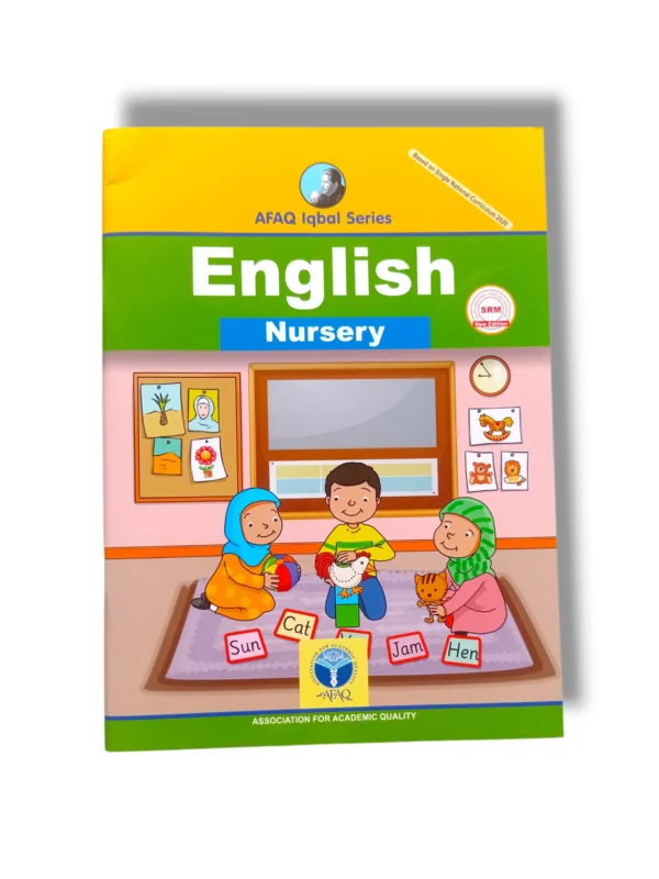 Afaq Iqbal English Nursery Book Cover