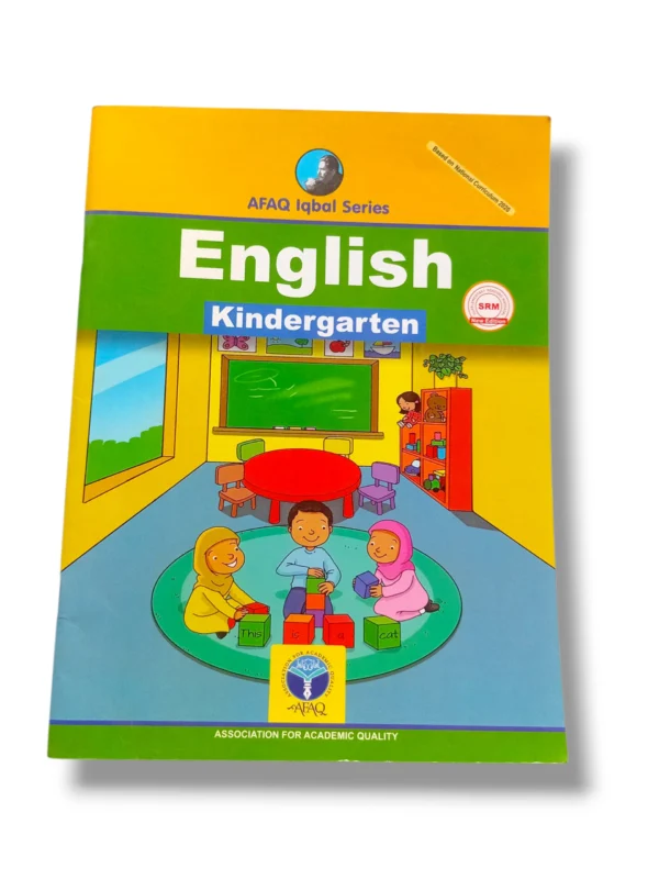 Afaq Iqbal English Kindergarten Book Cover