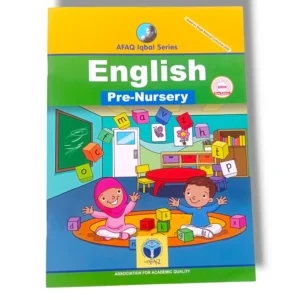 Afaq Iqbal English Pre Nursery Book Cover