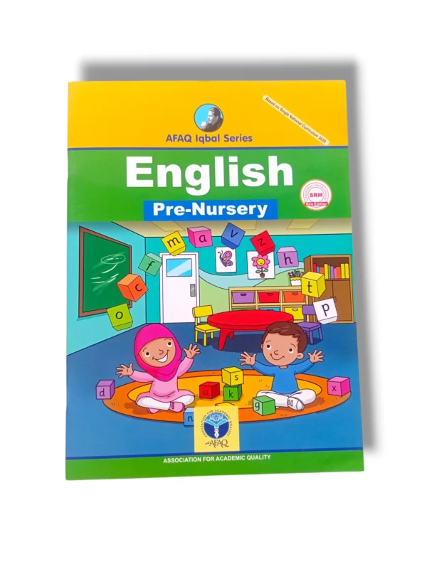 Afaq Iqbal English Pre Nursery Book Cover