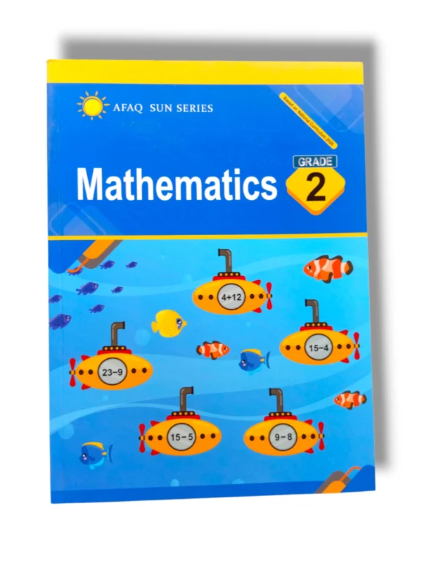 Afaq Sun Mathematics 2 Book Front Cover