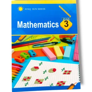 Afaq Sun Mathematics 3 Book Front Cover