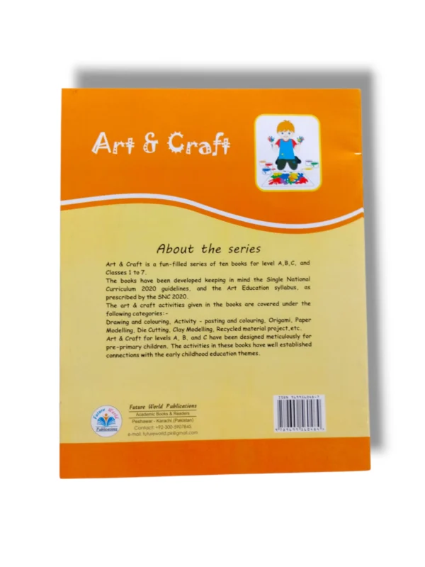 Child creating crafts using Art & Craft Kit for Children