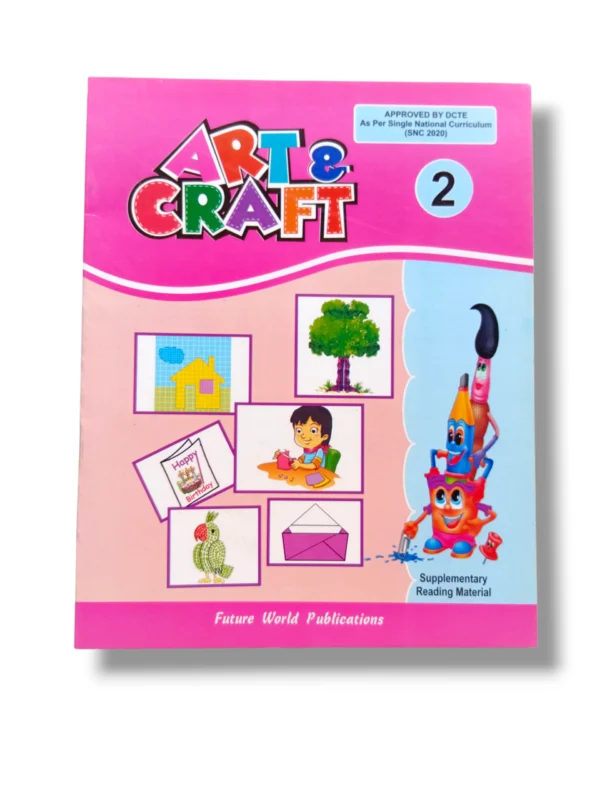 Art & Craft Kit for Kids with colorful supplies