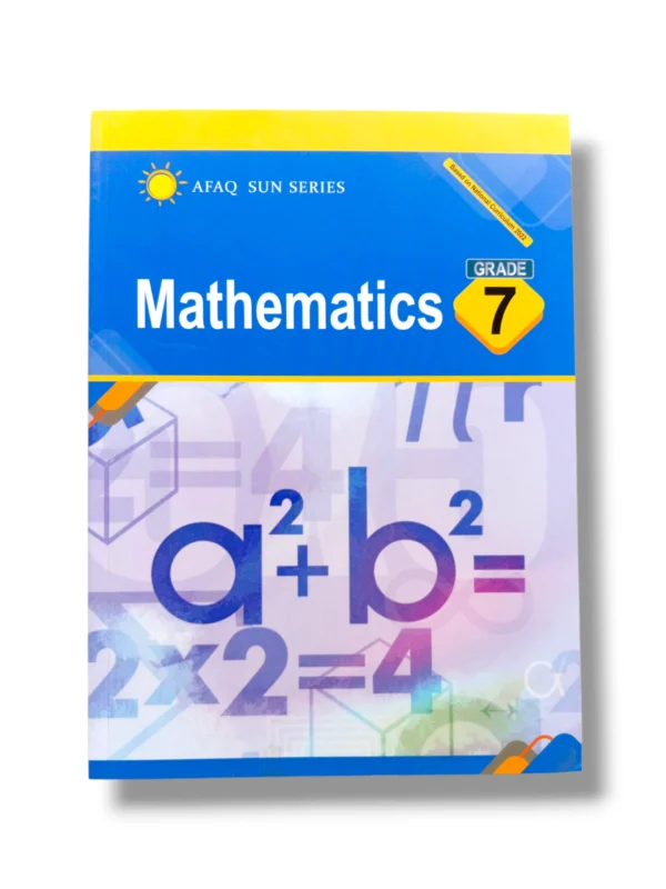 Afaq Sun Mathematics 7 Front Cover
