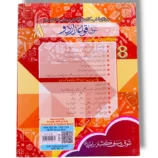 Inside pages of Shauq Urdu Grammar 8 showing advanced Urdu exercises